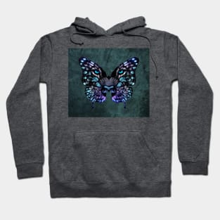 Butterfly and tiger Hoodie